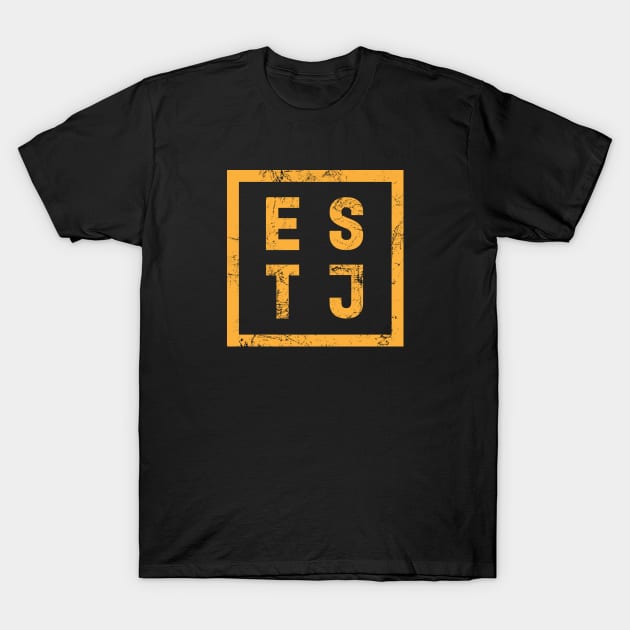 ESTJ Extrovert Personality Type T-Shirt by Commykaze